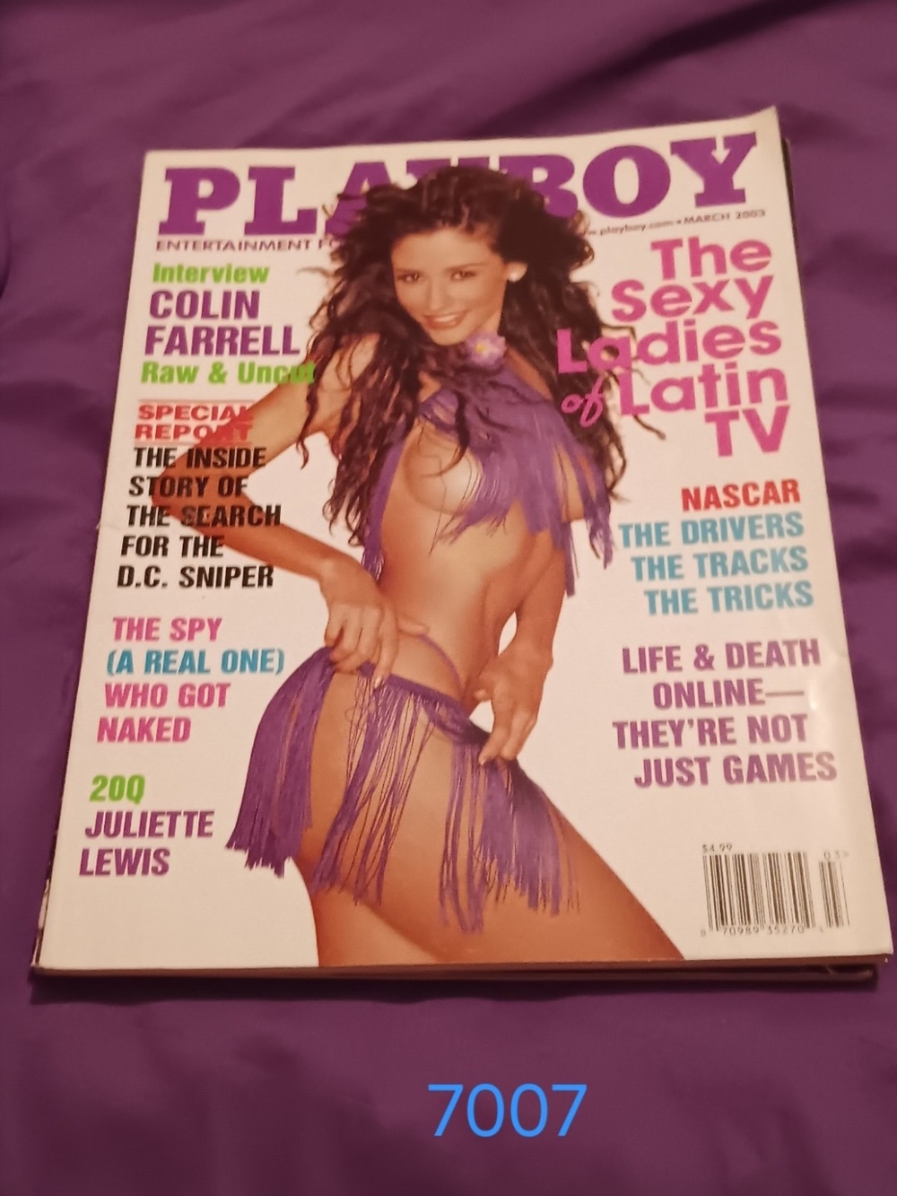 2 Playboy Magazines Dated 2003